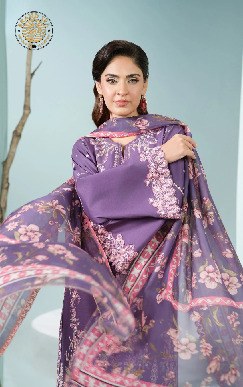 Trône Violet Eid