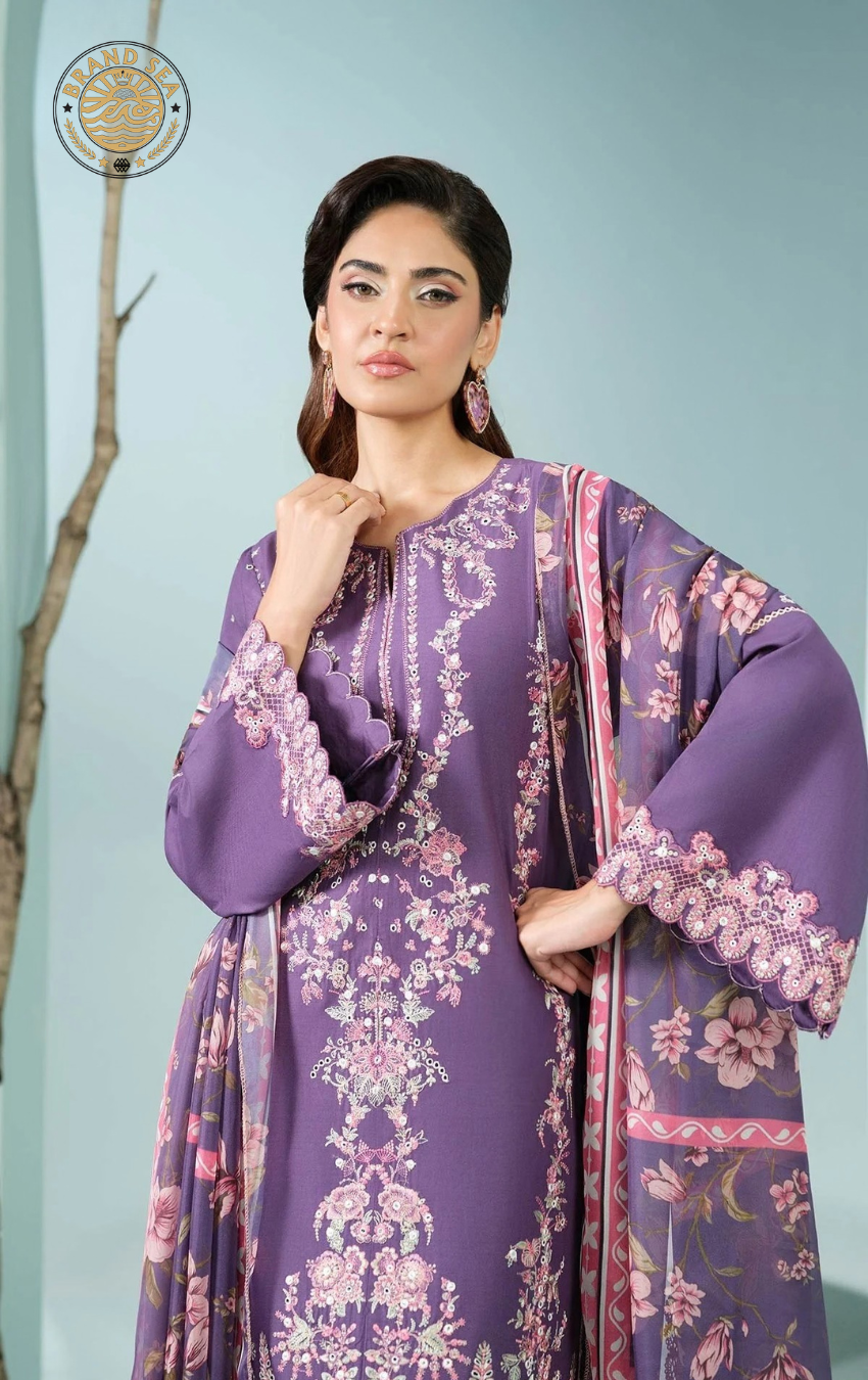 Trône Violet Eid
